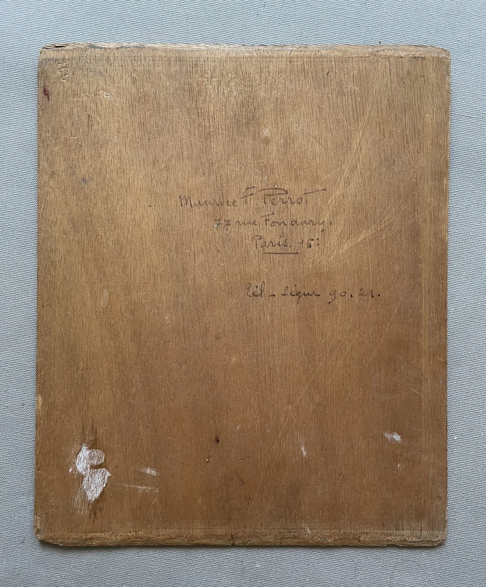 Maurice François Perrot, Bouquet Of Flowers-photo-3