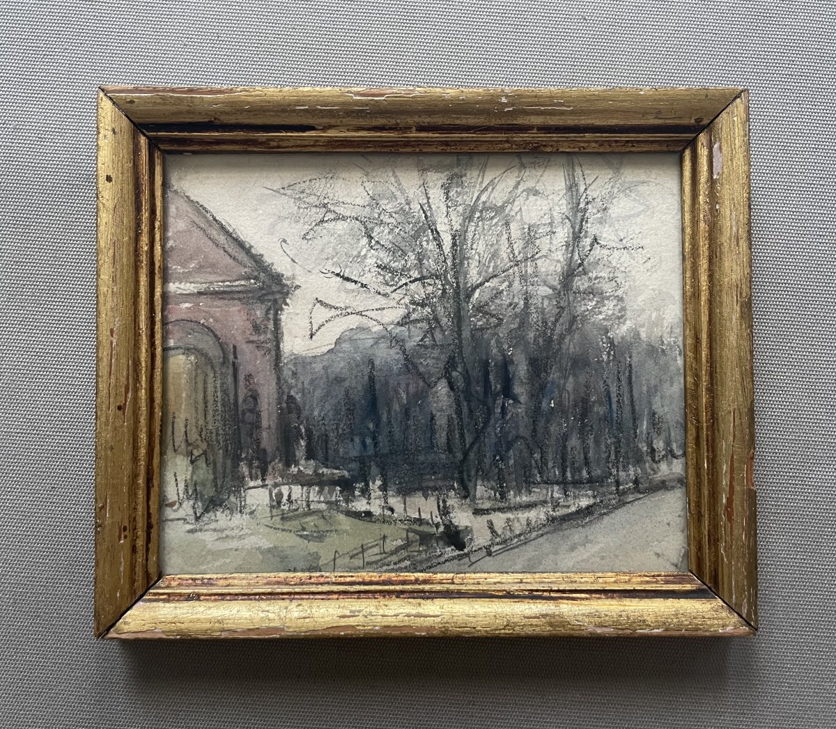 Wooded Landscape, Drawing