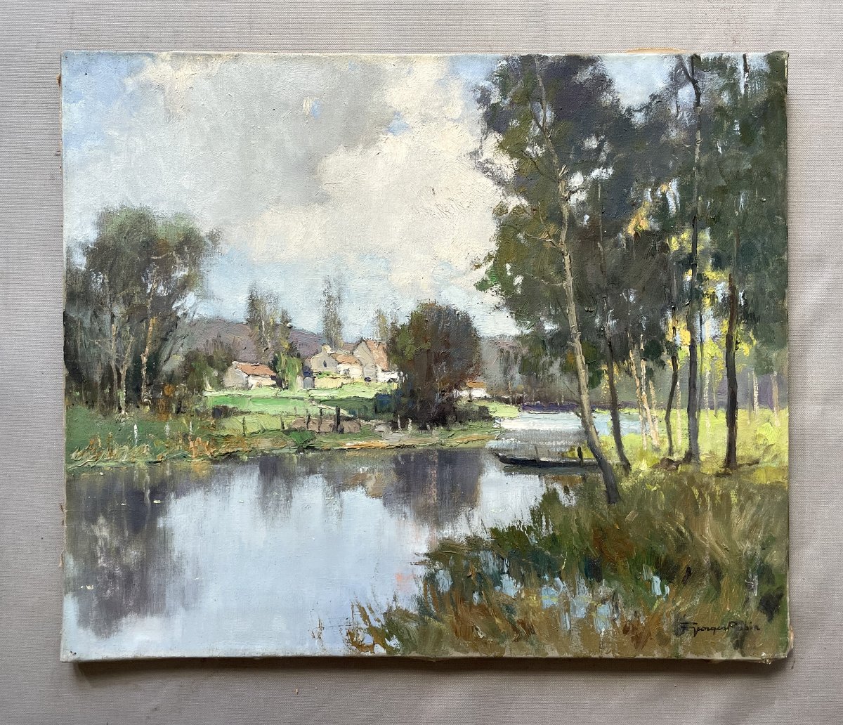 Georges Charles Robin, Along The Banks Of The Eure