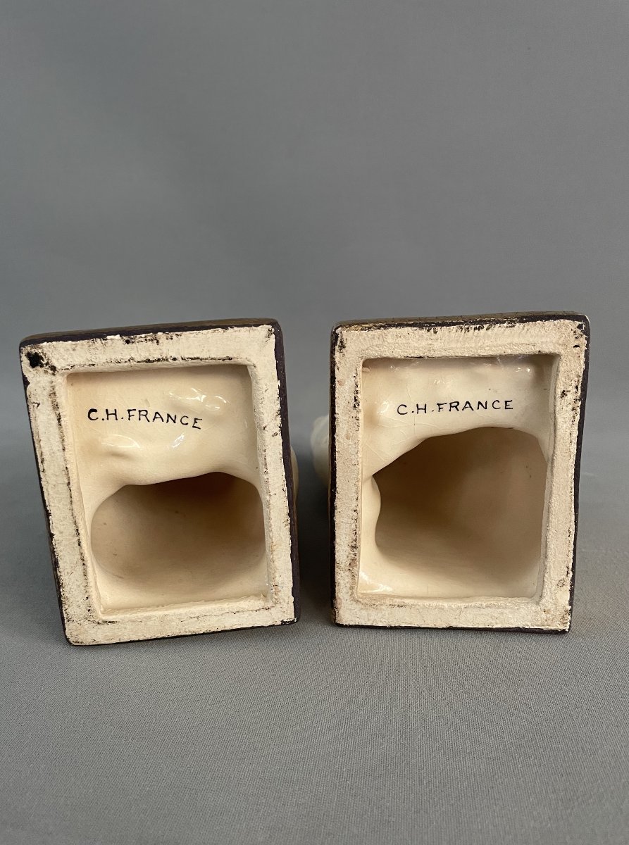 Pair Of Art Deco Bookends-photo-5