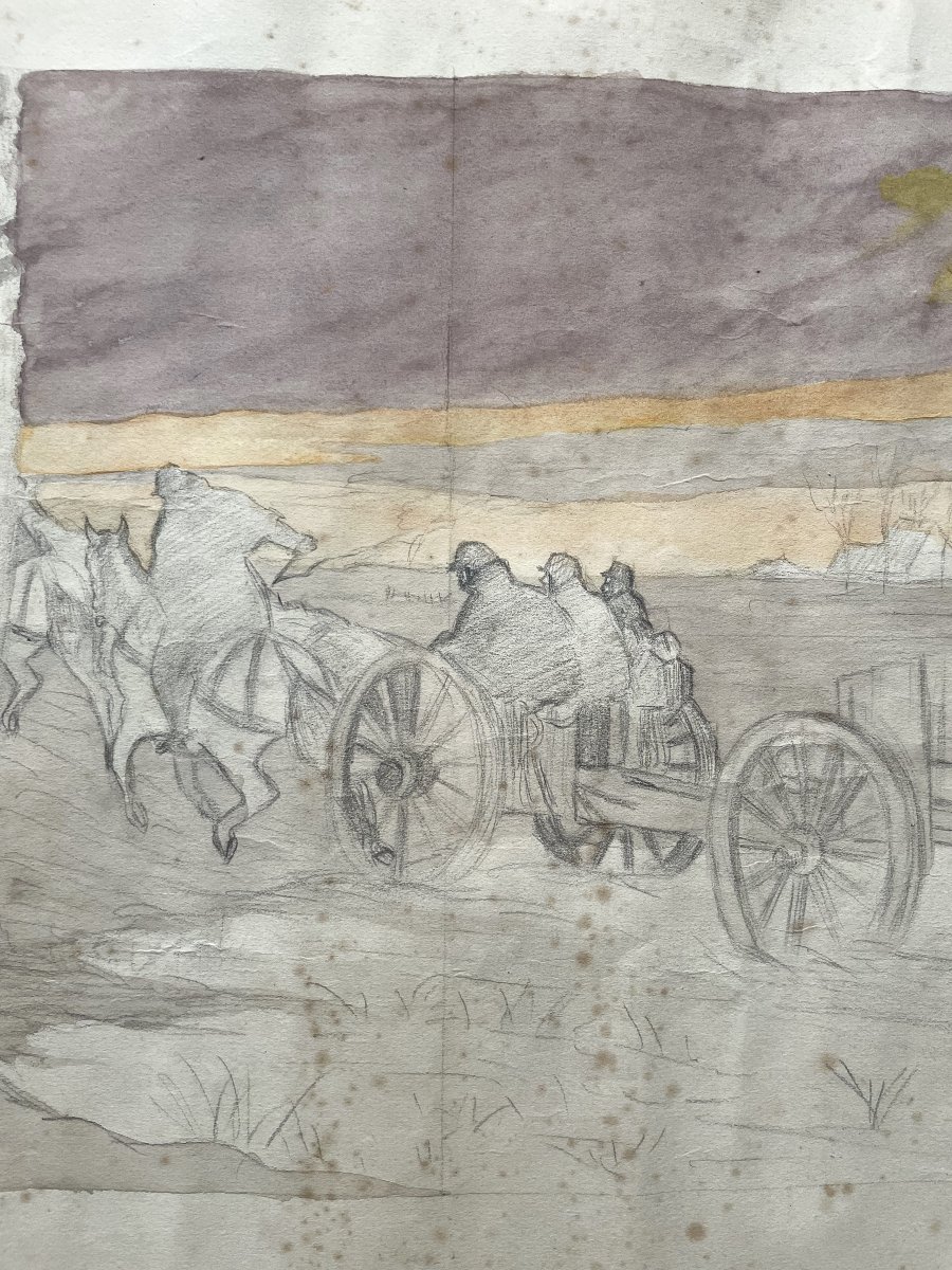 Départ de cavalerie, étude-photo-3