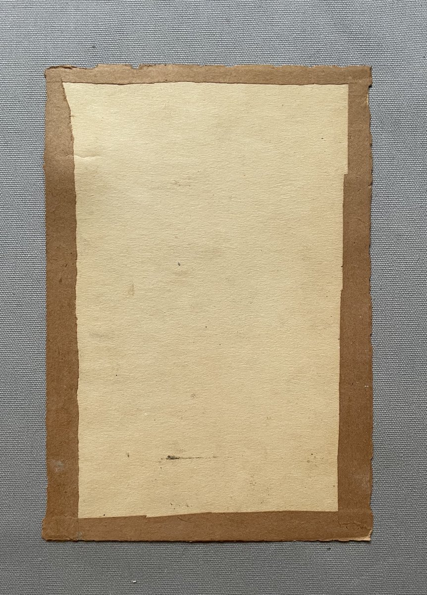 Voiliers au clair de lune, aquarelle, signature à identifier-photo-3