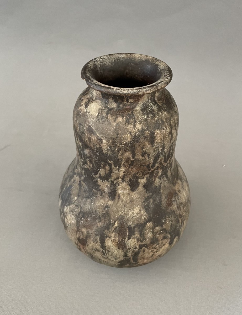 Glazed Stoneware Coloquinte Vase-photo-1
