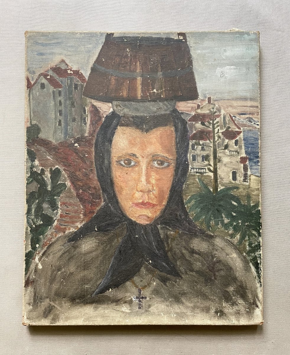 Woman From The South, Oil On Canvas
