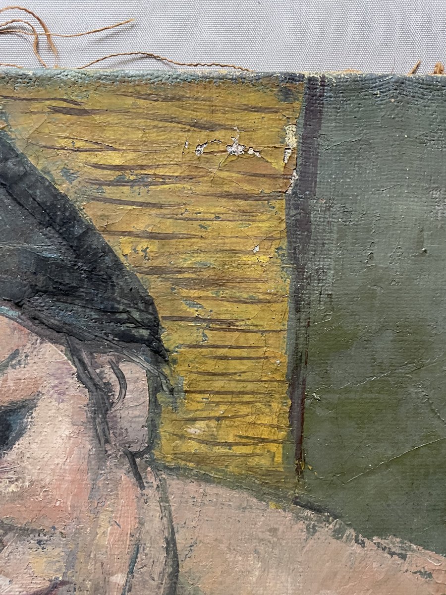 Nude Woman, Signature To Be Deciphered-photo-3