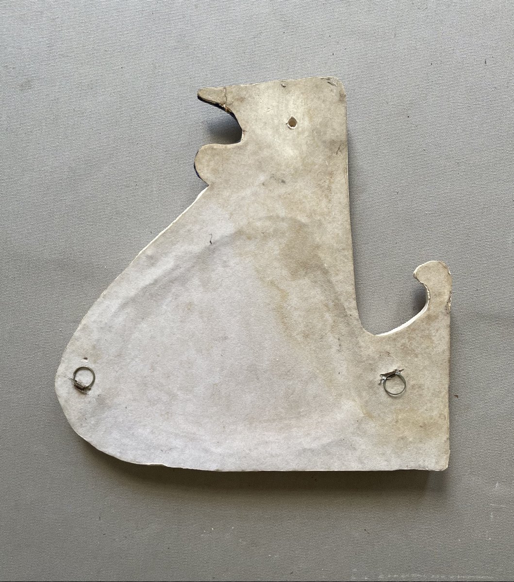Ceramic Mirror Depicting A Bird-photo-4