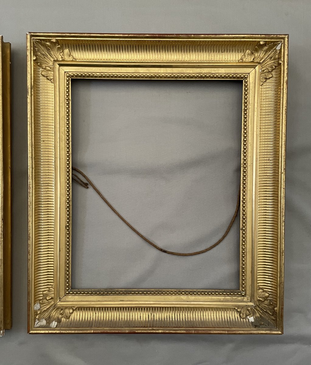 Paire de cadres à canaux- 72 x 62 cm-photo-3