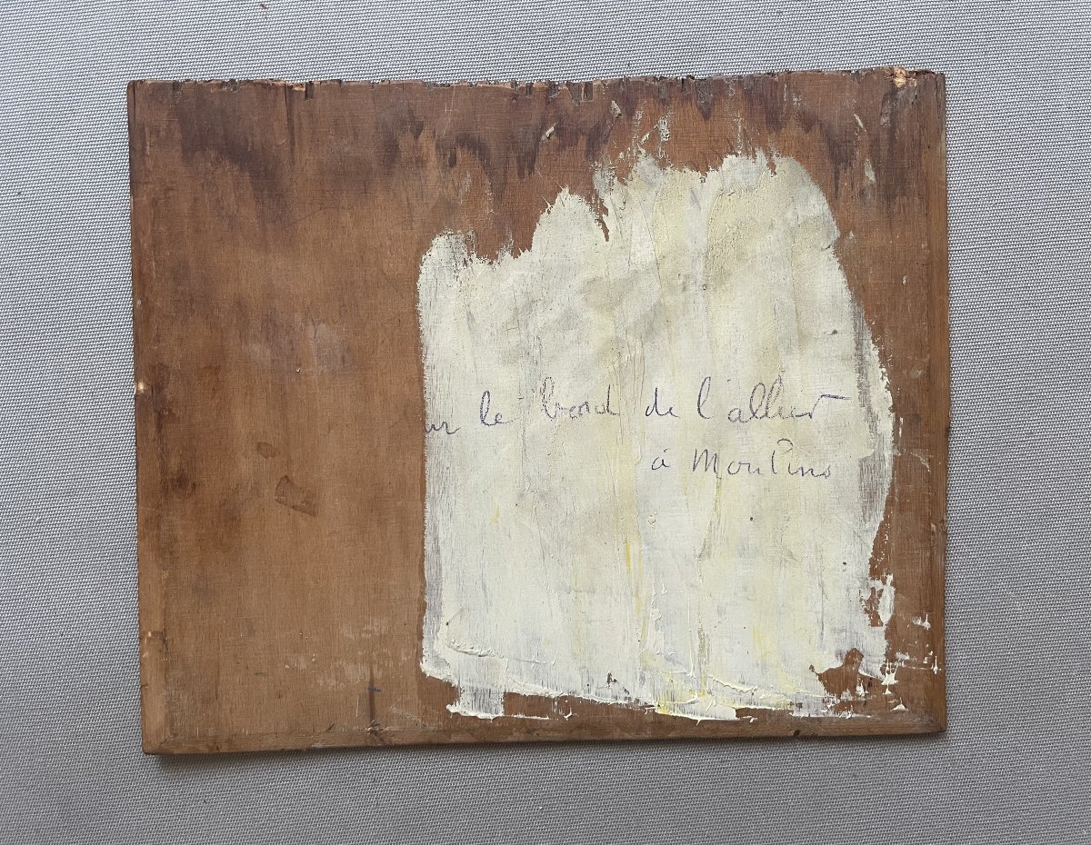 Maison sur le bord de l'Allier, école Fauve-photo-3