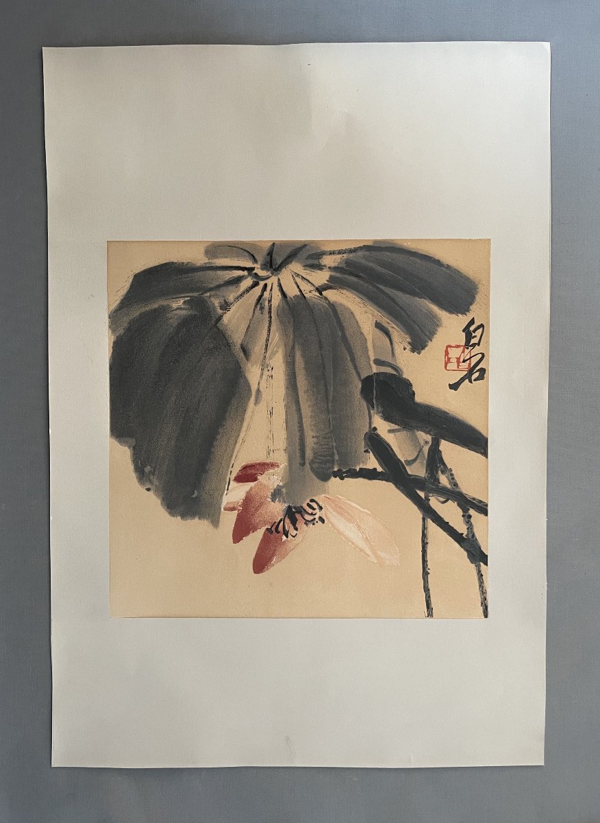 Estampe d'après Qi Baishi-photo-2