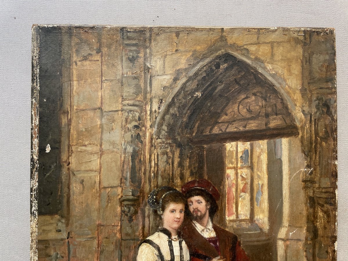 François Dumont, A Couple In A Church-photo-3