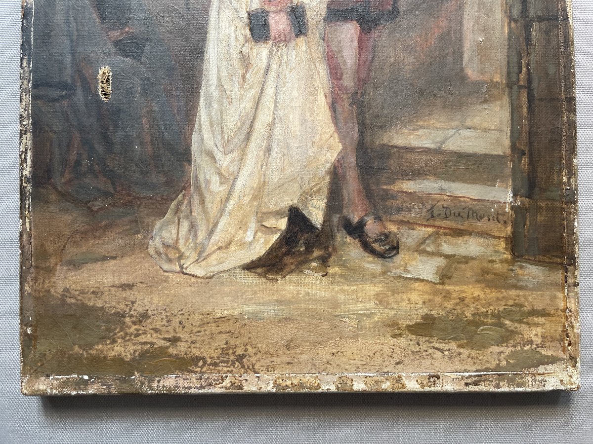 François Dumont, A Couple In A Church-photo-1