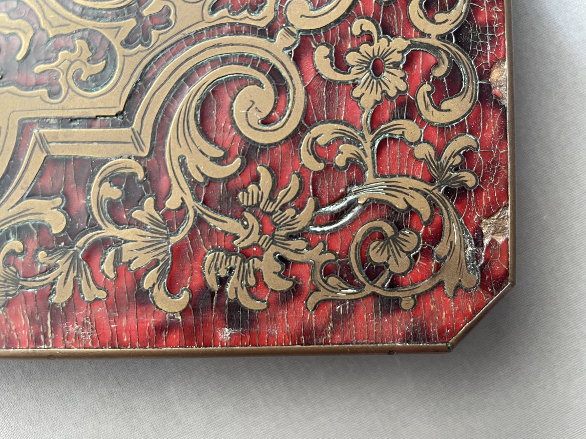 Coffret en marqueterie Boulle-photo-1