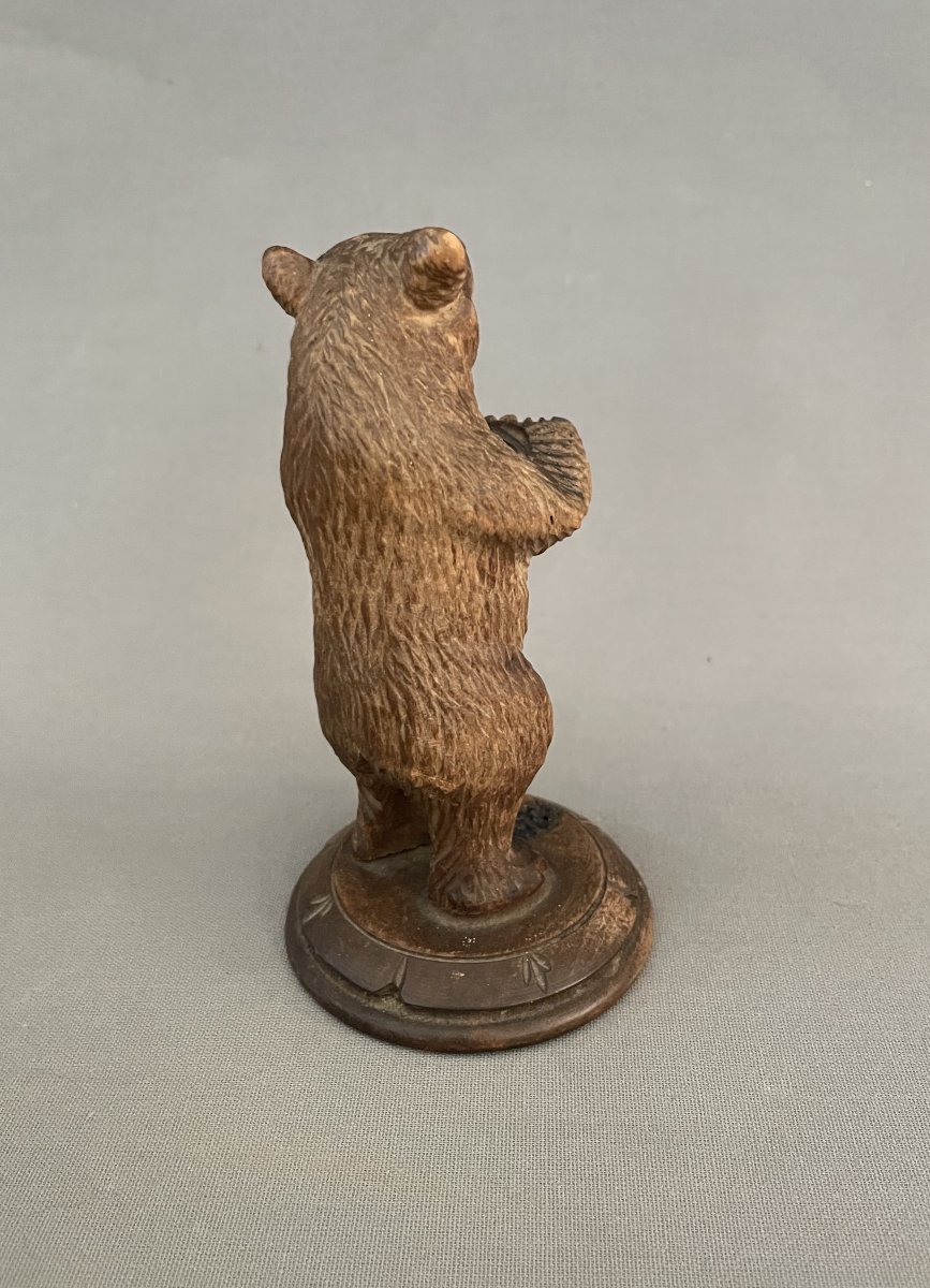 Bear Holding A Pen, Black Forest-photo-1