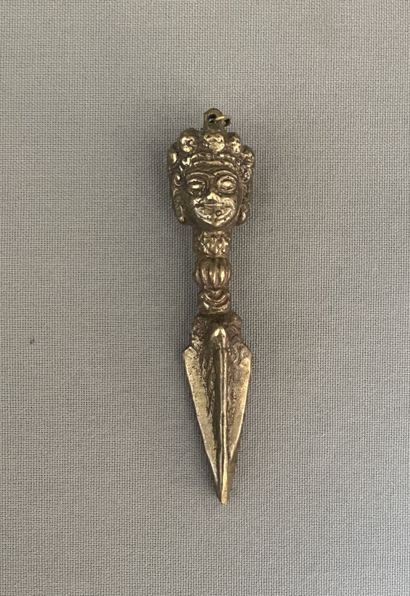Phurba, A Small Buddhist Dagger 