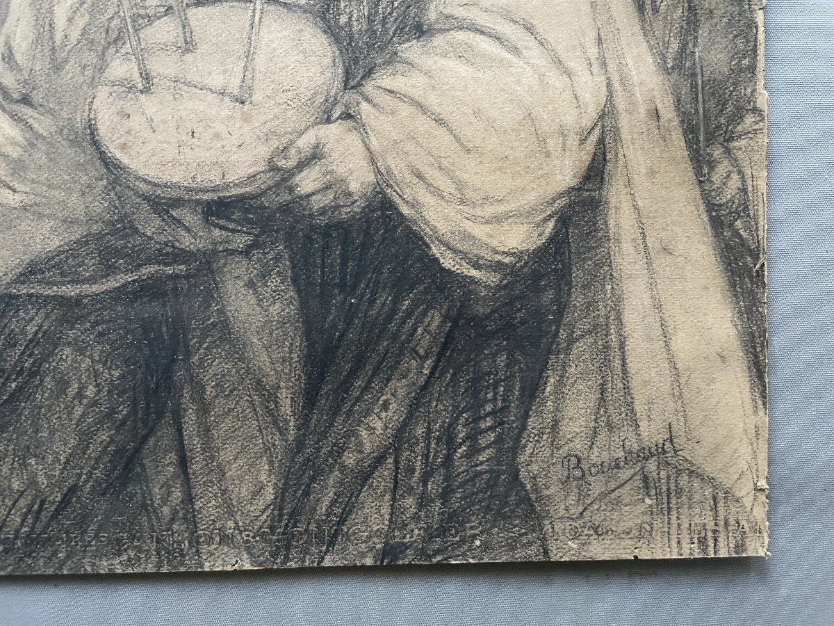 Etienne Or Jean Bouchaud? Large Drawing-photo-1
