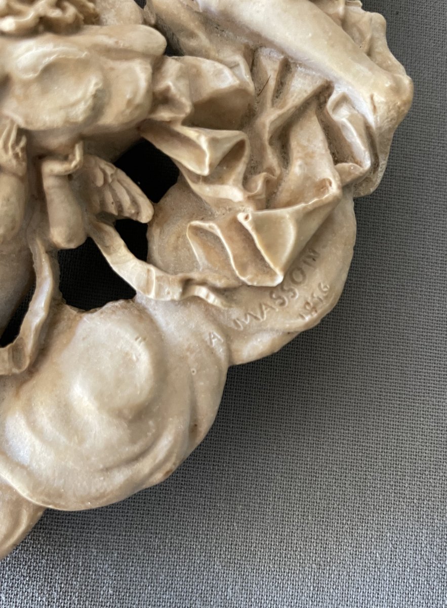 Bas-relief Made Of Sea Foam-photo-4