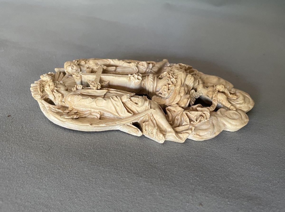 Bas-relief Made Of Sea Foam-photo-1