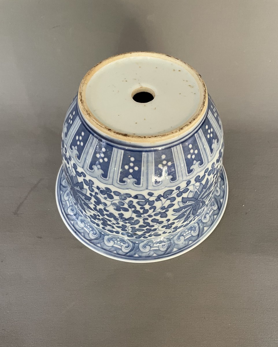 Cache pot en porcelaine, Chine, début XXe-photo-4