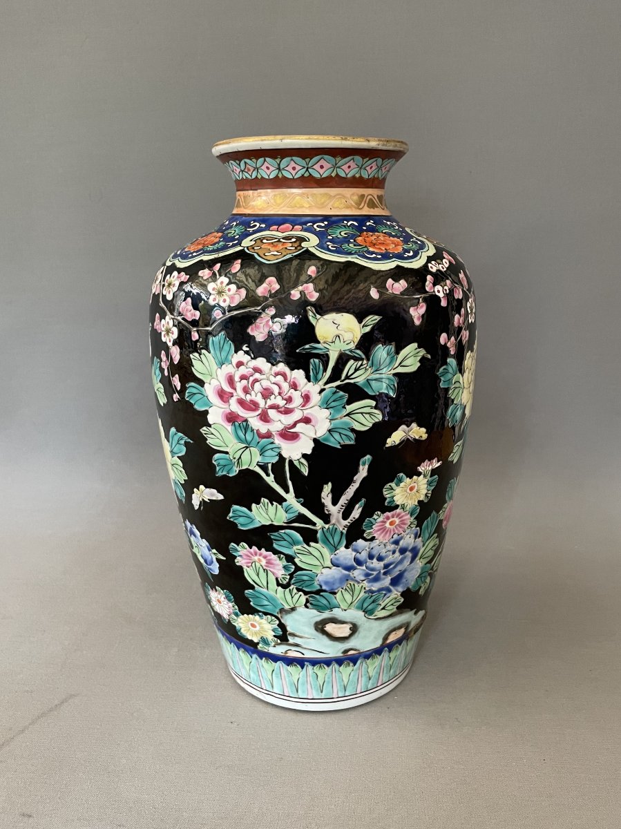 Porcelain Vase, Japan, Late 19th Century-photo-3