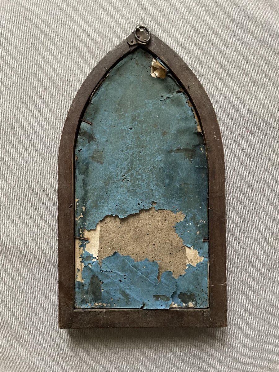 Religious Painting On Vellum-photo-4