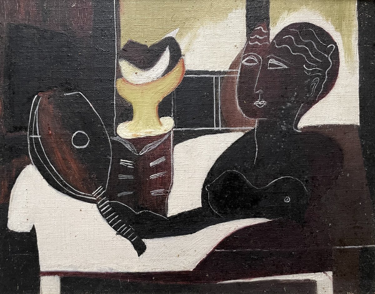 Nature morte dans le goût de Picasso-photo-2