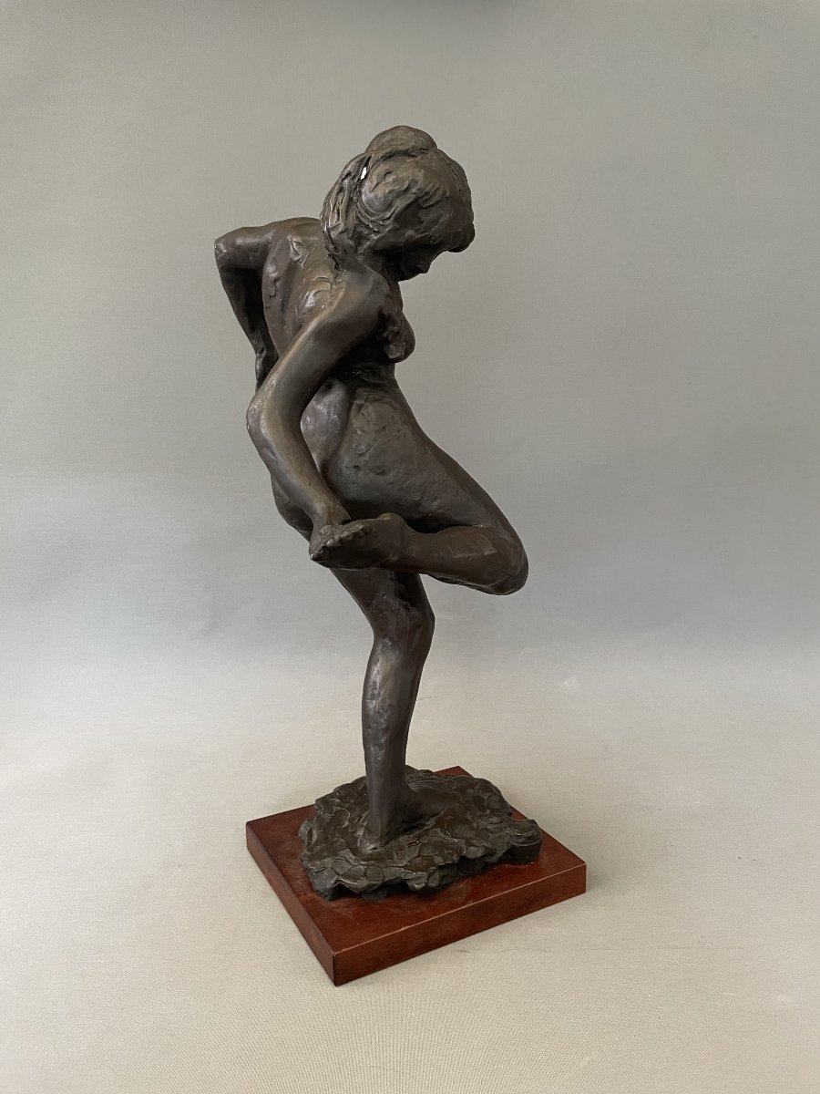 Cast Of *the Louvre* After Degas-photo-1