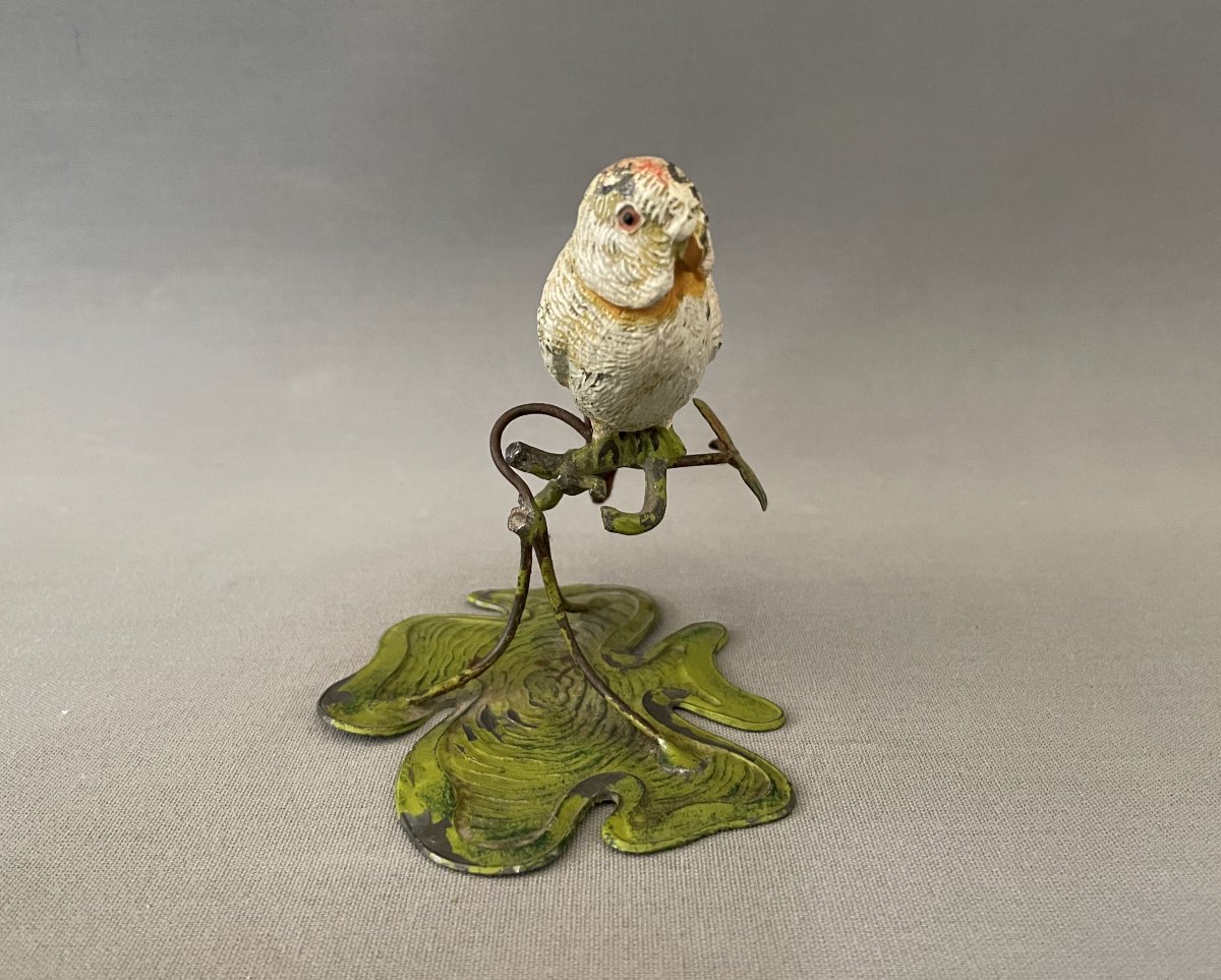 Nuremberg-style Lead Parakeet-photo-2