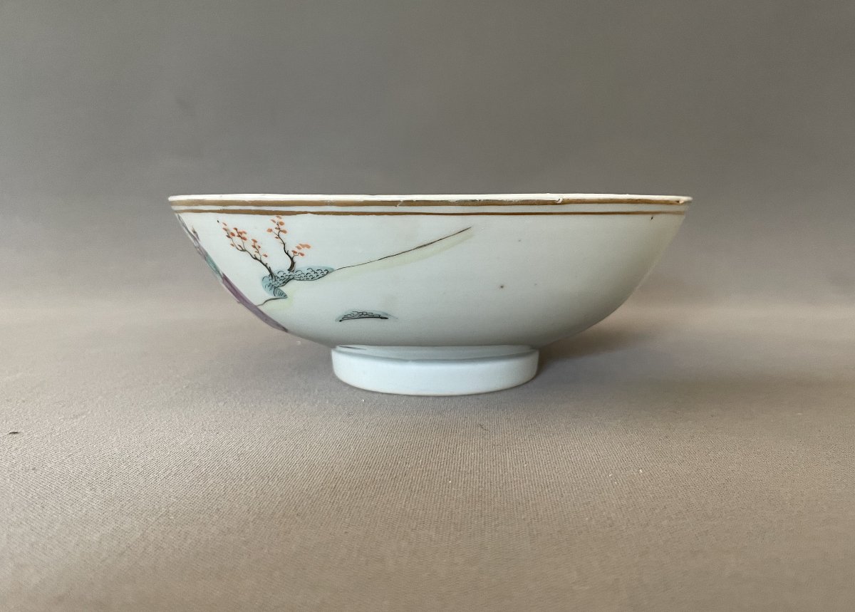 Porcelain Bowl, China, Early 20th Century-photo-1