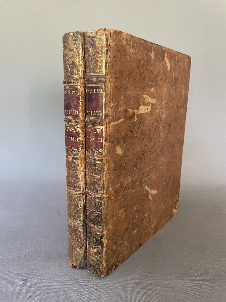 Institutions politiques, par M. le Baron de Bielfeld, 1760