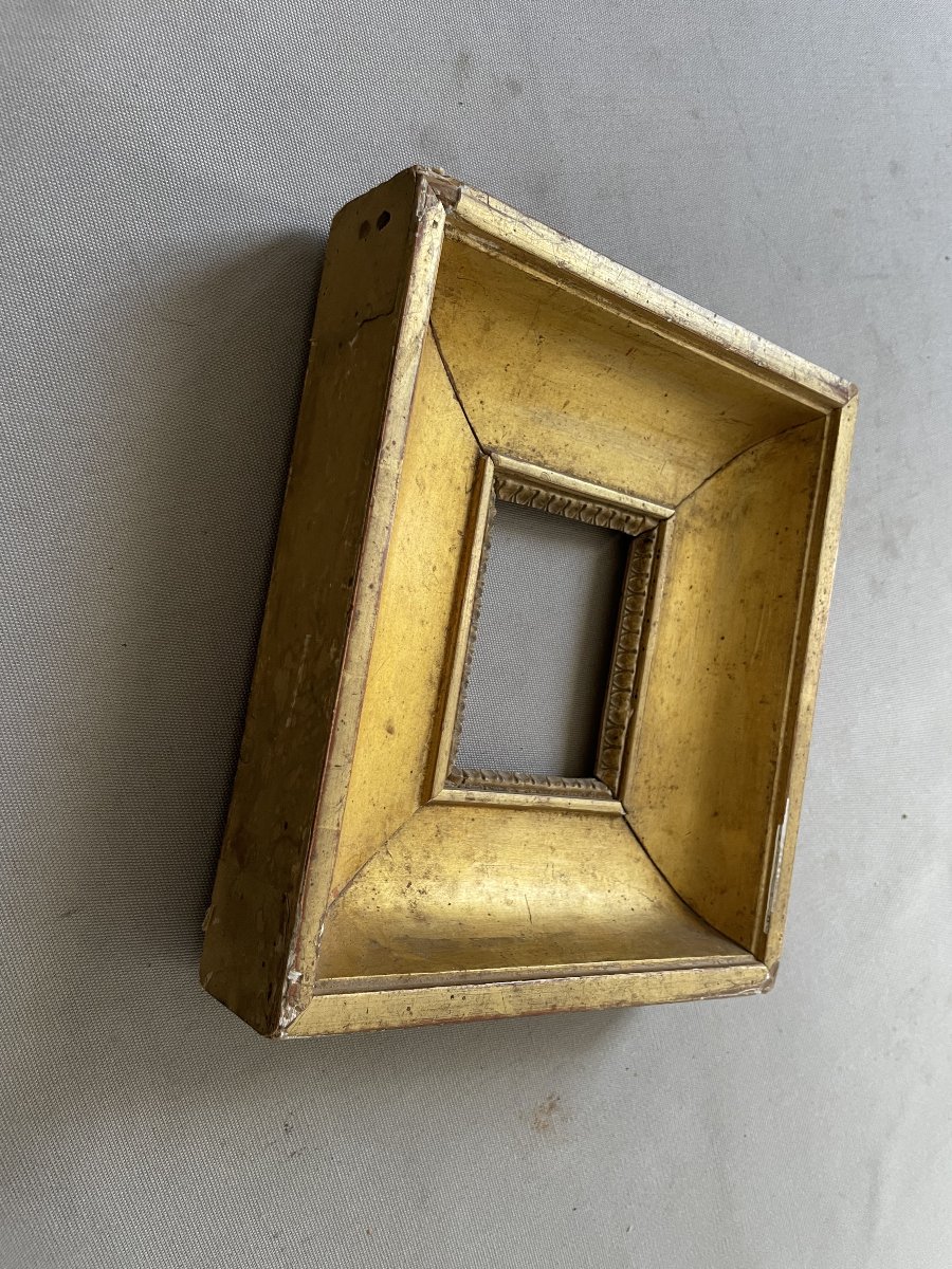 Petit cadre début XIXe - 21 x 18 cm-photo-3