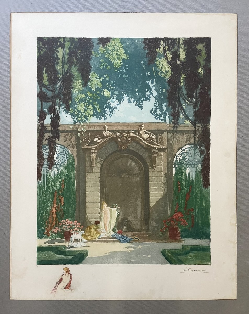 François Maurice Roganeau, *the Secret Garden*