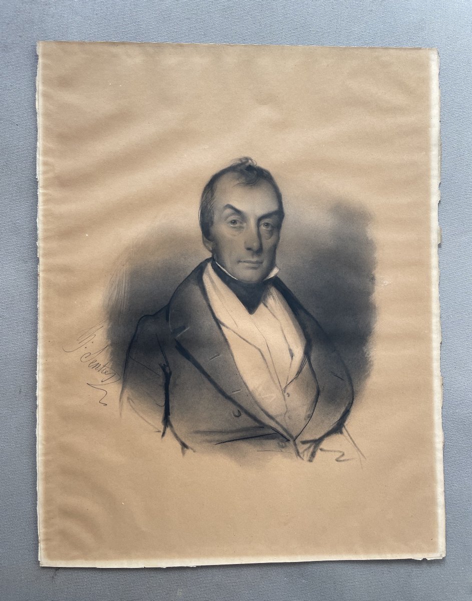 Pierre Senties, Portrait Of A Man