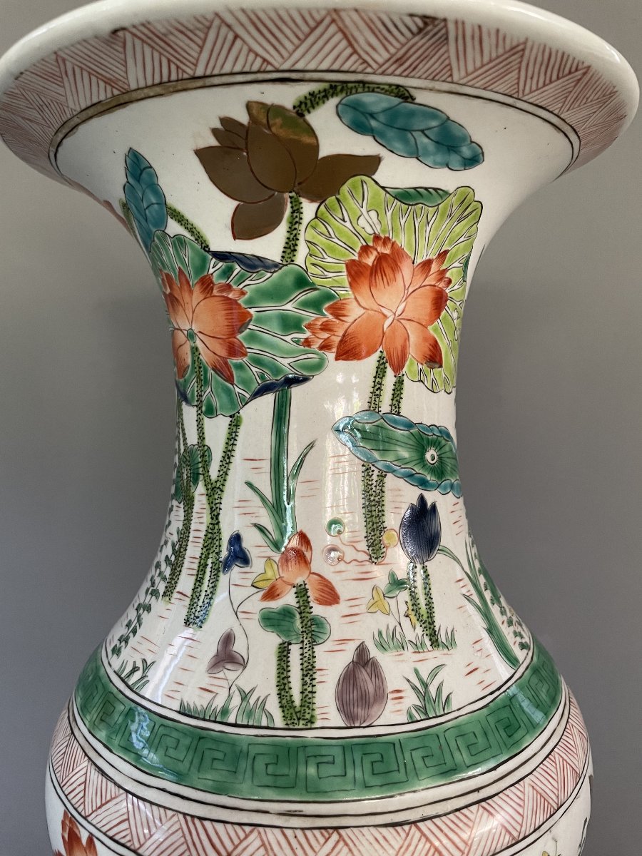 Large Porcelain Vase, China, 20th Century-photo-2