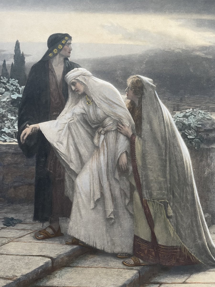 The Return From Calvary, Print Based On A Work By Herbert Gustave Schmalz -photo-2