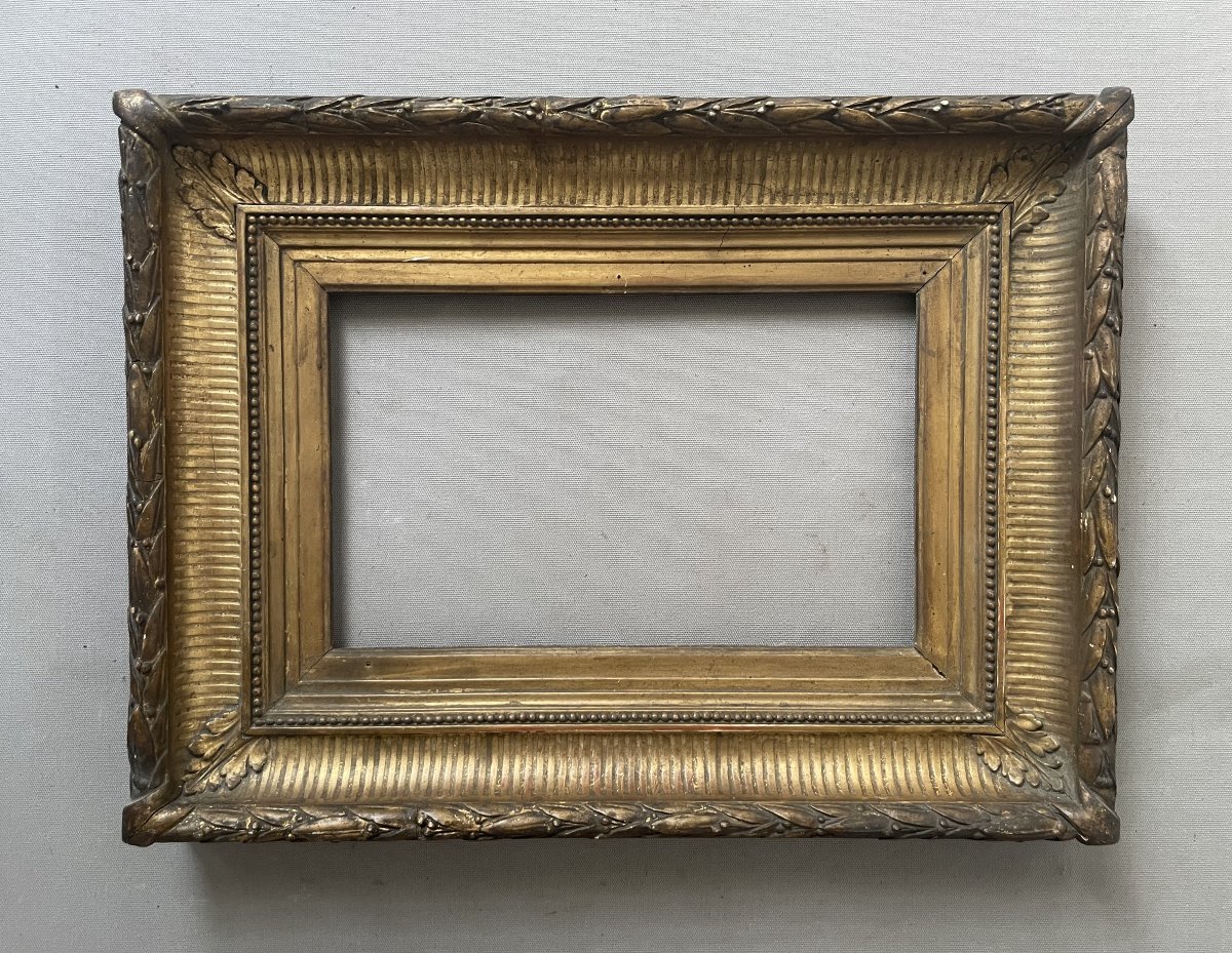 Cadre doré, XIXe - 31 x 41 cm
