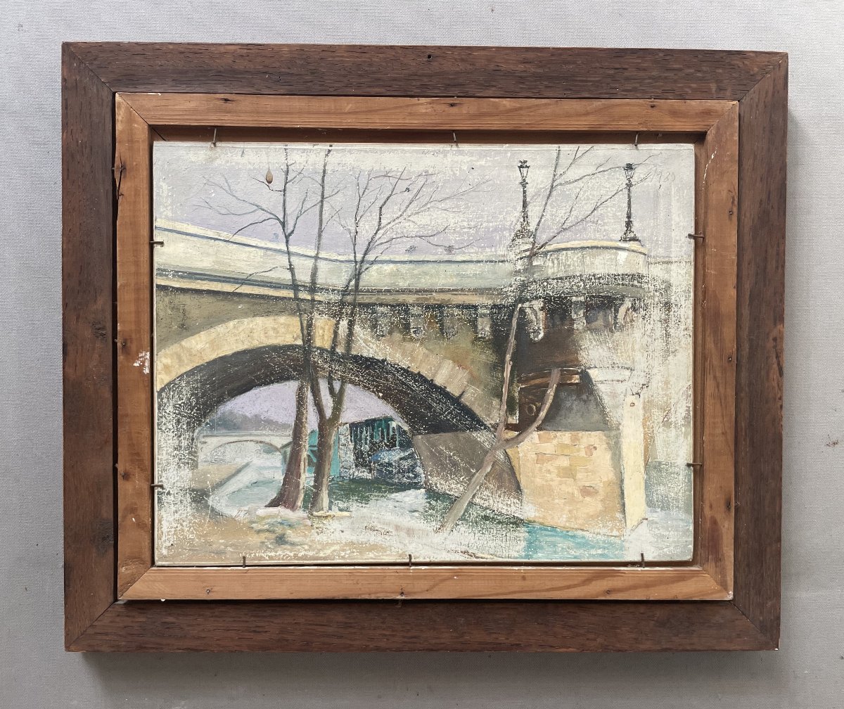 Maurice Morel Baker, vue de rivière-photo-4