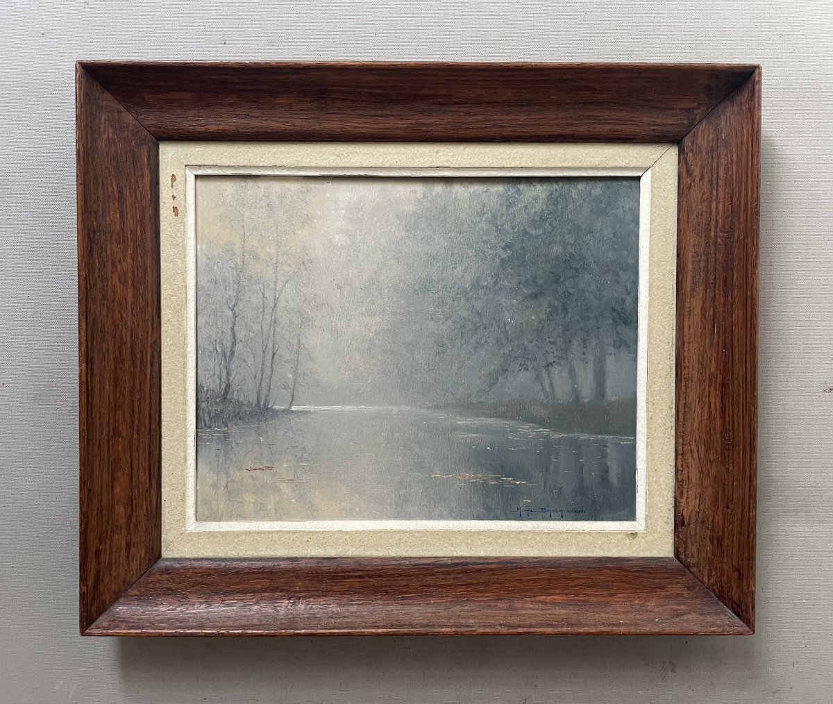 Maurice Morel Baker, vue de rivière
