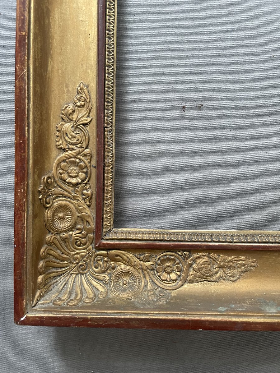 Cadre d'époque Restauration - 55 x 42 cm-photo-2