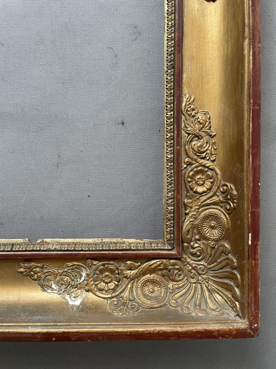 Cadre d'époque Restauration - 55 x 42 cm-photo-3