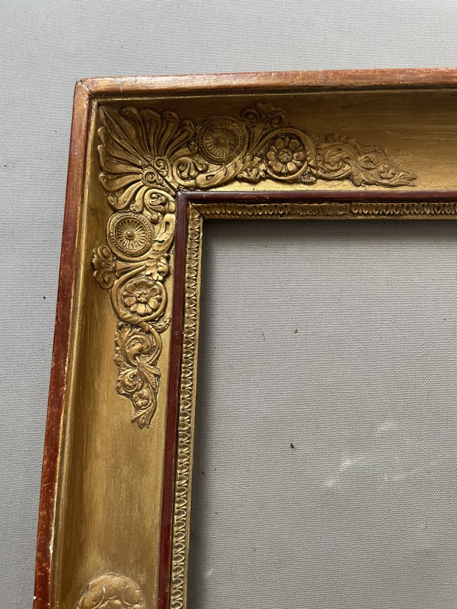 Cadre d'époque Restauration - 55 x 42 cm-photo-1