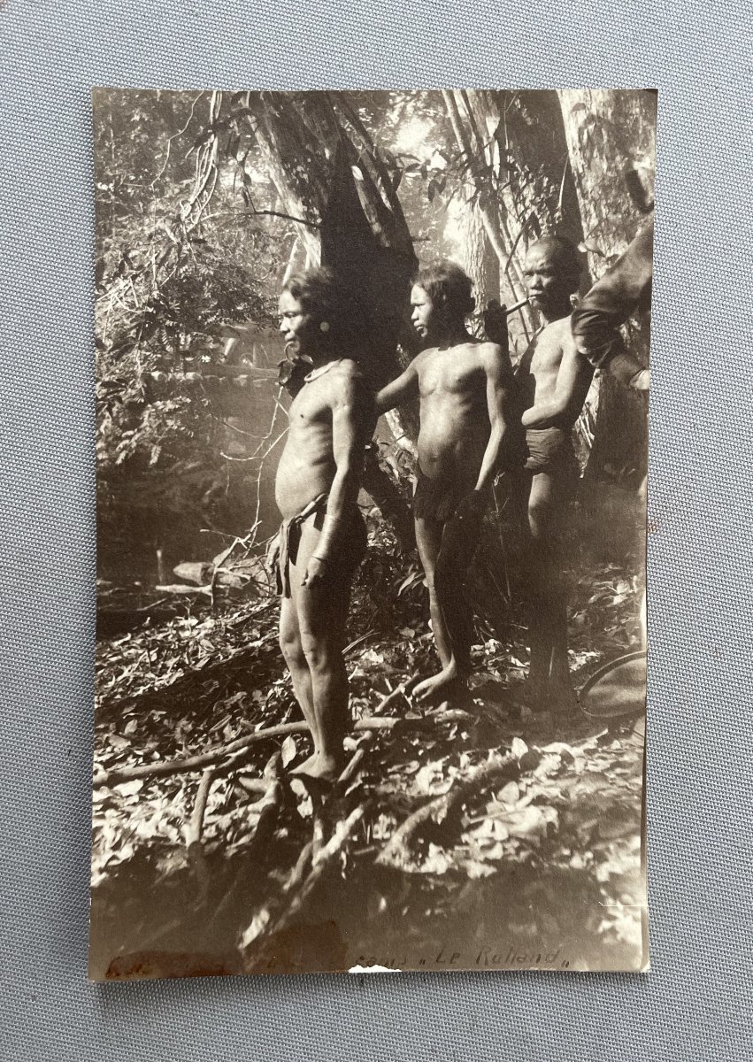 Three Indigenous Men, Vintage Photograph-photo-2