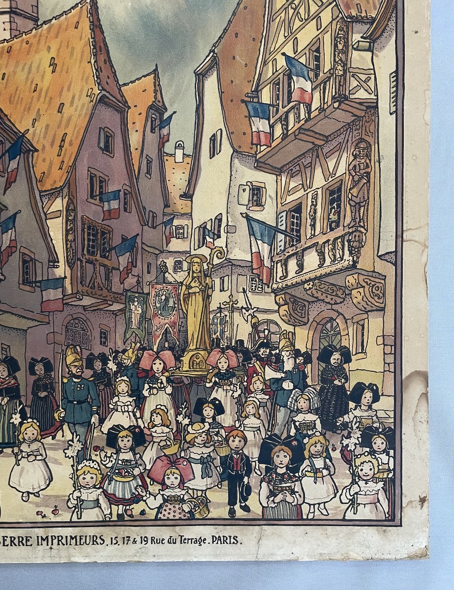 Hansi, Obernai: The Procession Of Saint Odile-photo-4