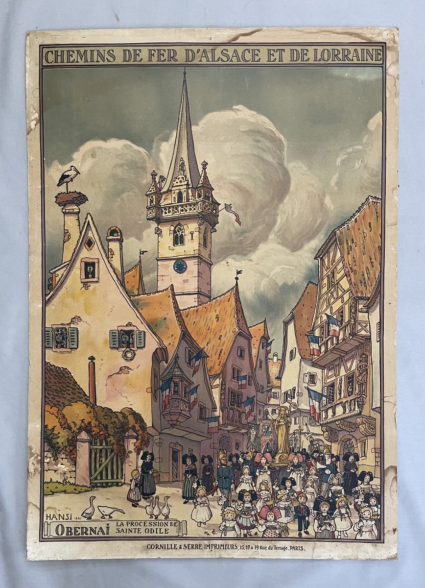 Hansi, Obernai: The Procession Of Saint Odile
