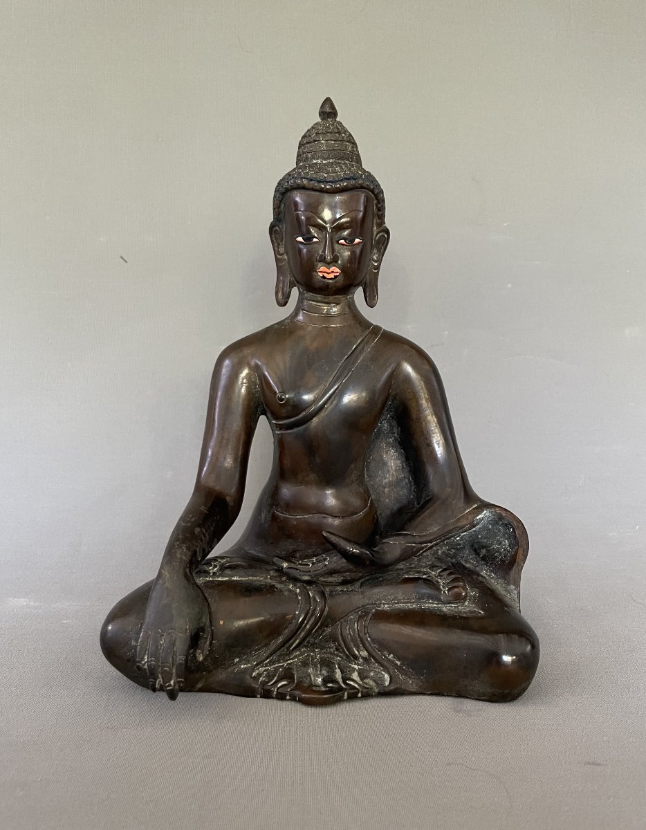 Bouddha, Népal, fin XVIIIe ou début XIXe