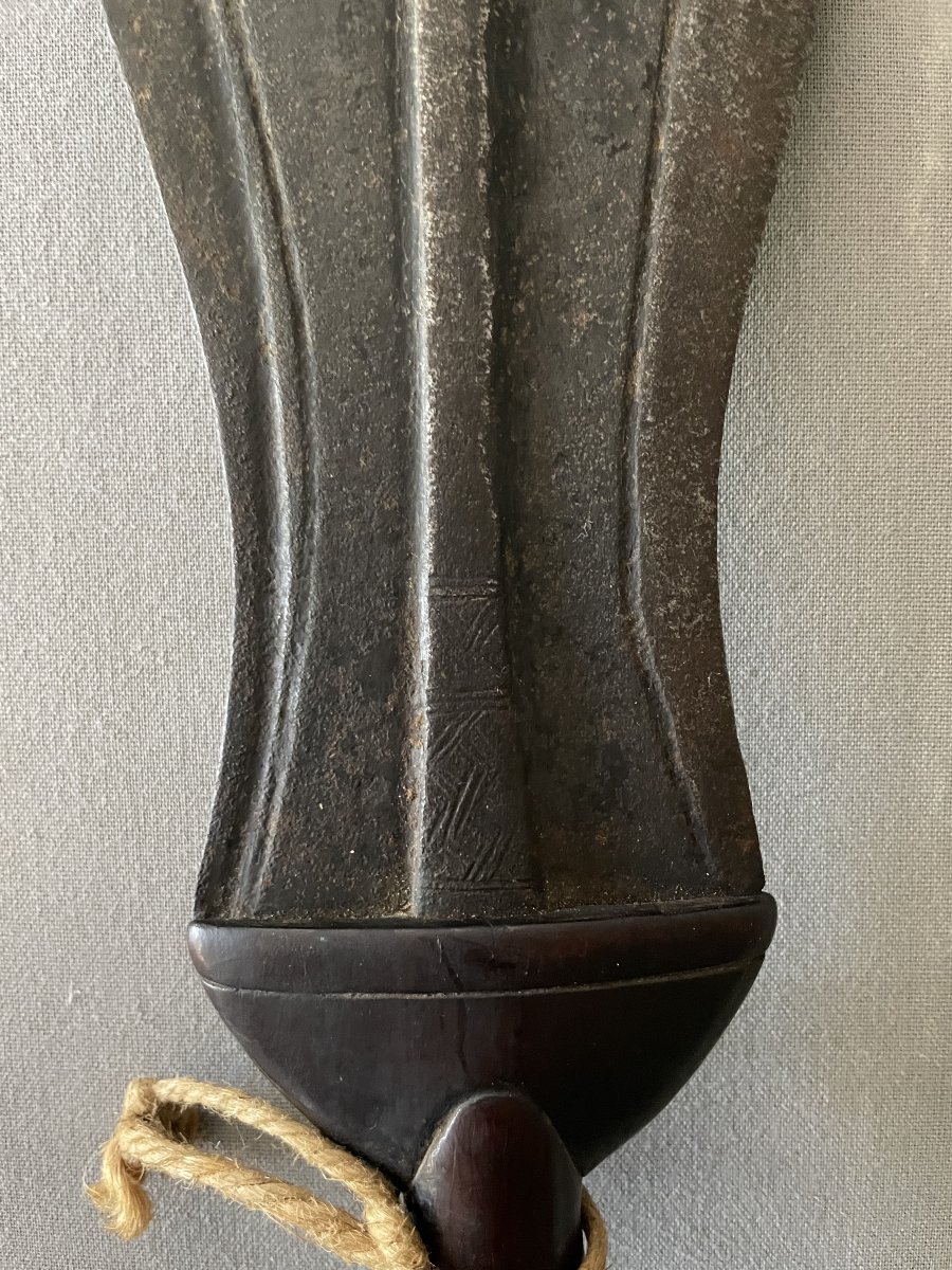 Kuba Ceremonial Knife, Congo, Late 19th Or Early 20th Century-photo-2