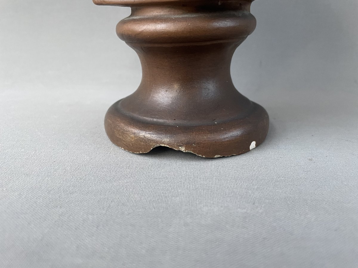 Patinated Plaster Bust Of Mozart-photo-1