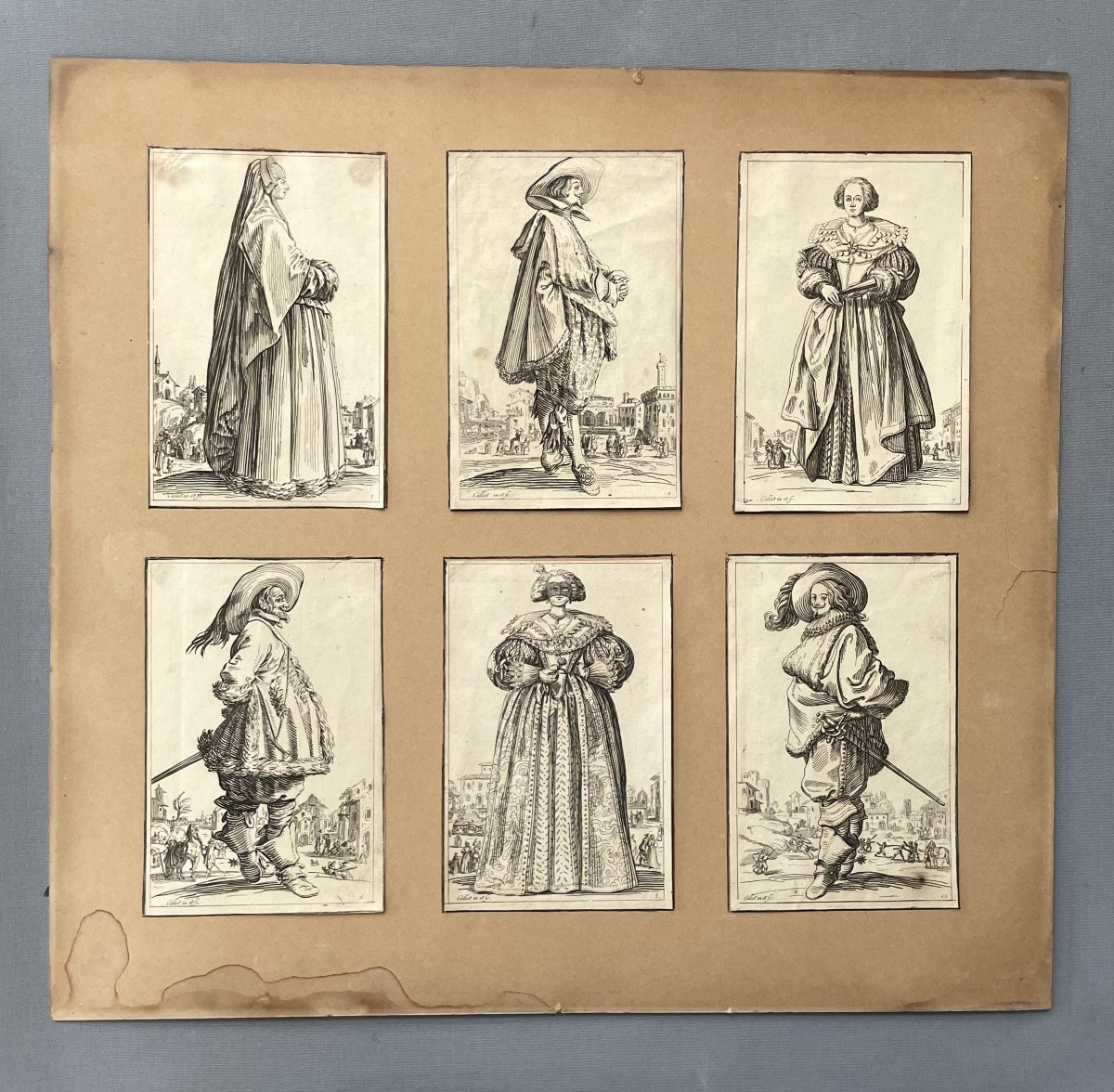 Jacques Callot, 6 gravures