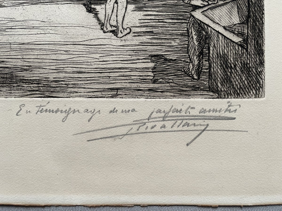 Basque Festival, Engraving, Signature To Be Identified-photo-4