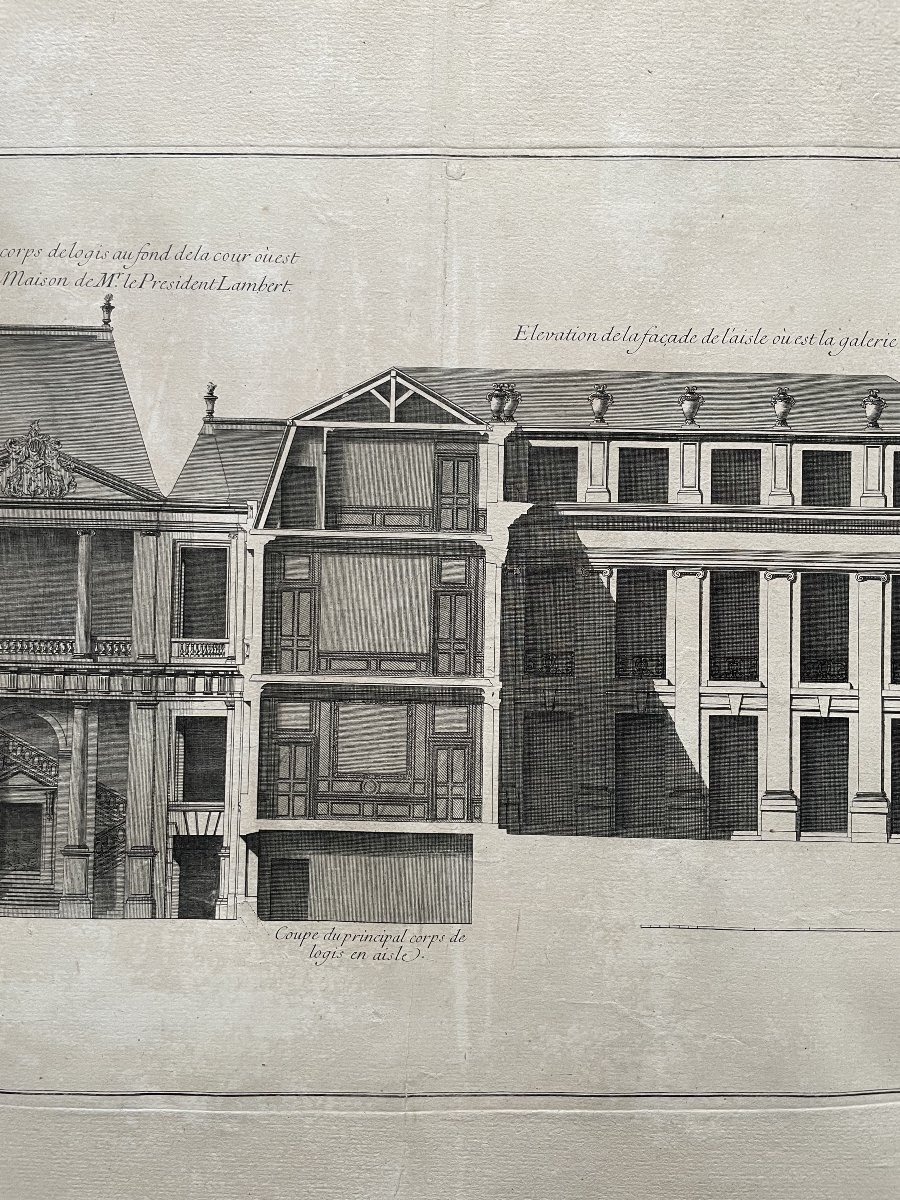 Jean MARIETTE, architecture, gravure XVIIIe-photo-3