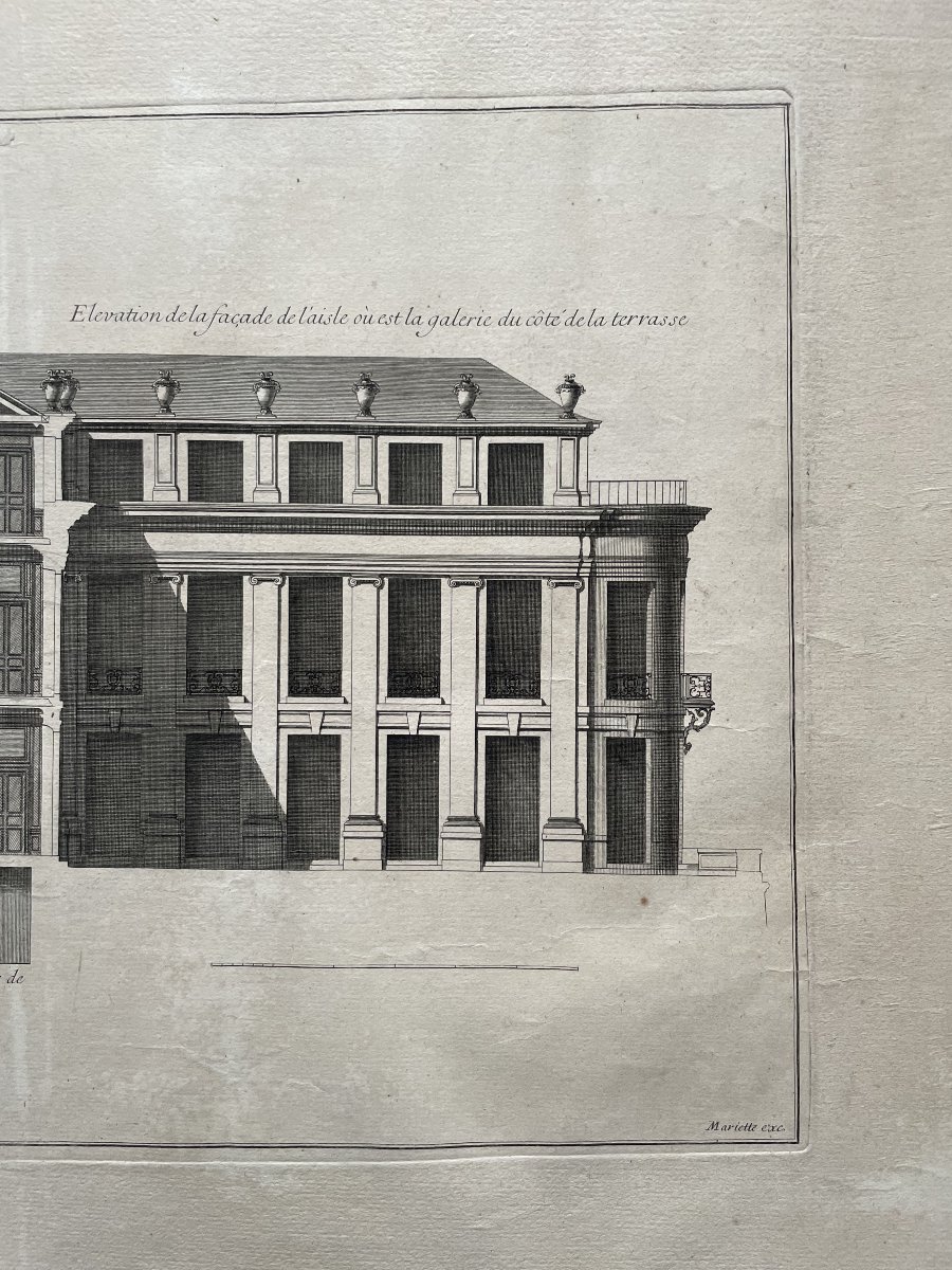 Jean MARIETTE, architecture, gravure XVIIIe-photo-4
